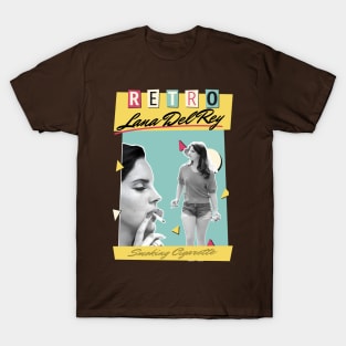 Lana Del Rey - Smoking Cigarette T-Shirt